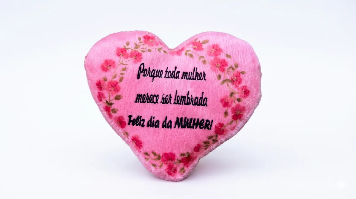 Coração para Dia da Mulher