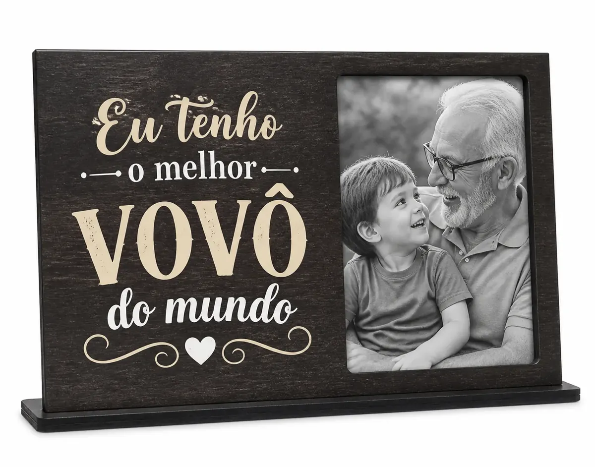 Porta-Retrato para Avós