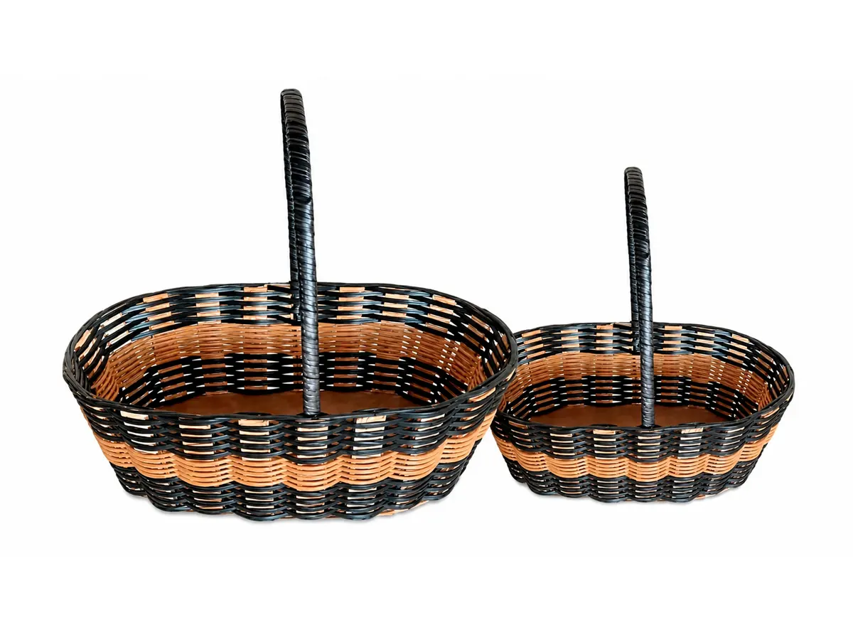 Cesta Floral de Sintético