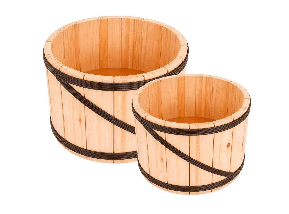 Cachepos de Madeira