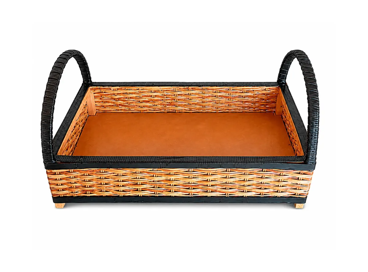 Cesta Café da Manhã de Sintético