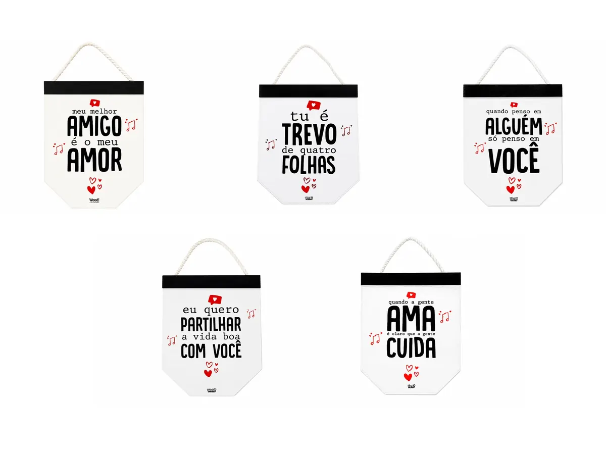 Plaquinha Nossa Música