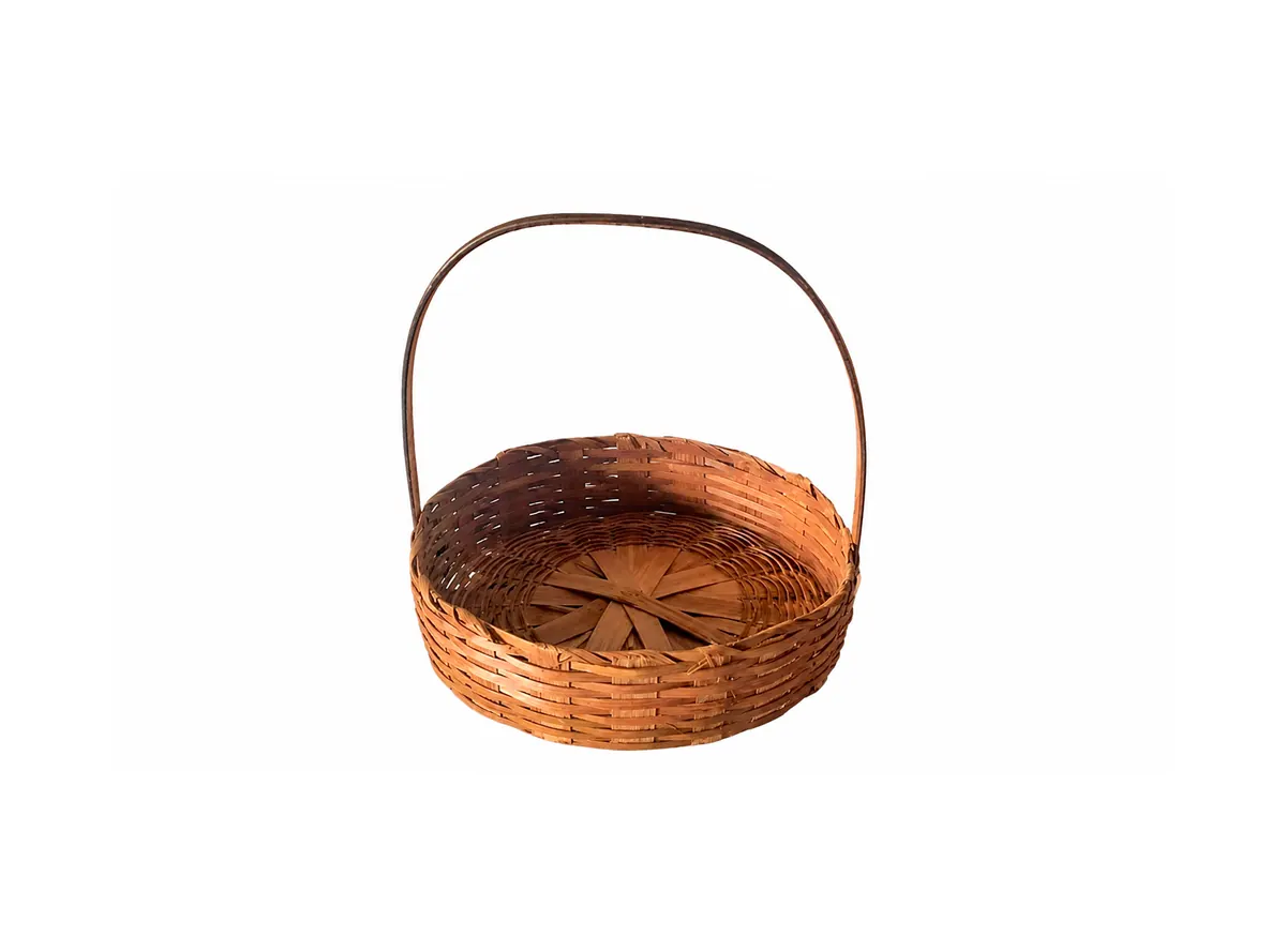 Cesta Fraldeira de Bambu