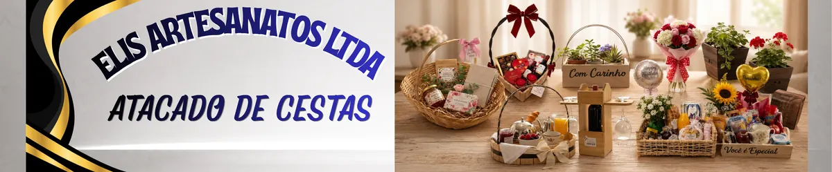 Banner da empresa Elis Artesanatos LTDA