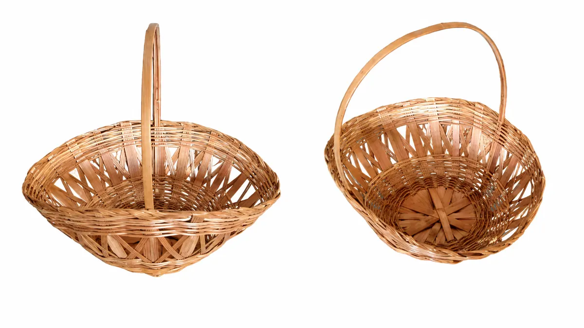 Cesta Crivo de Bambu