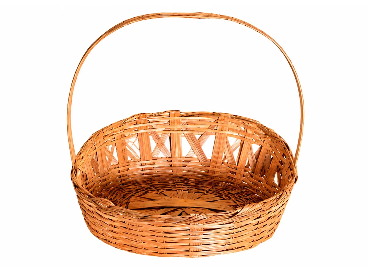 Cesta Rebaixada de Bambu