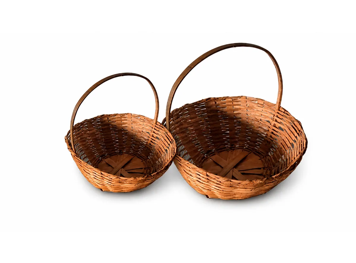 Cesta Gaucha de Bambu