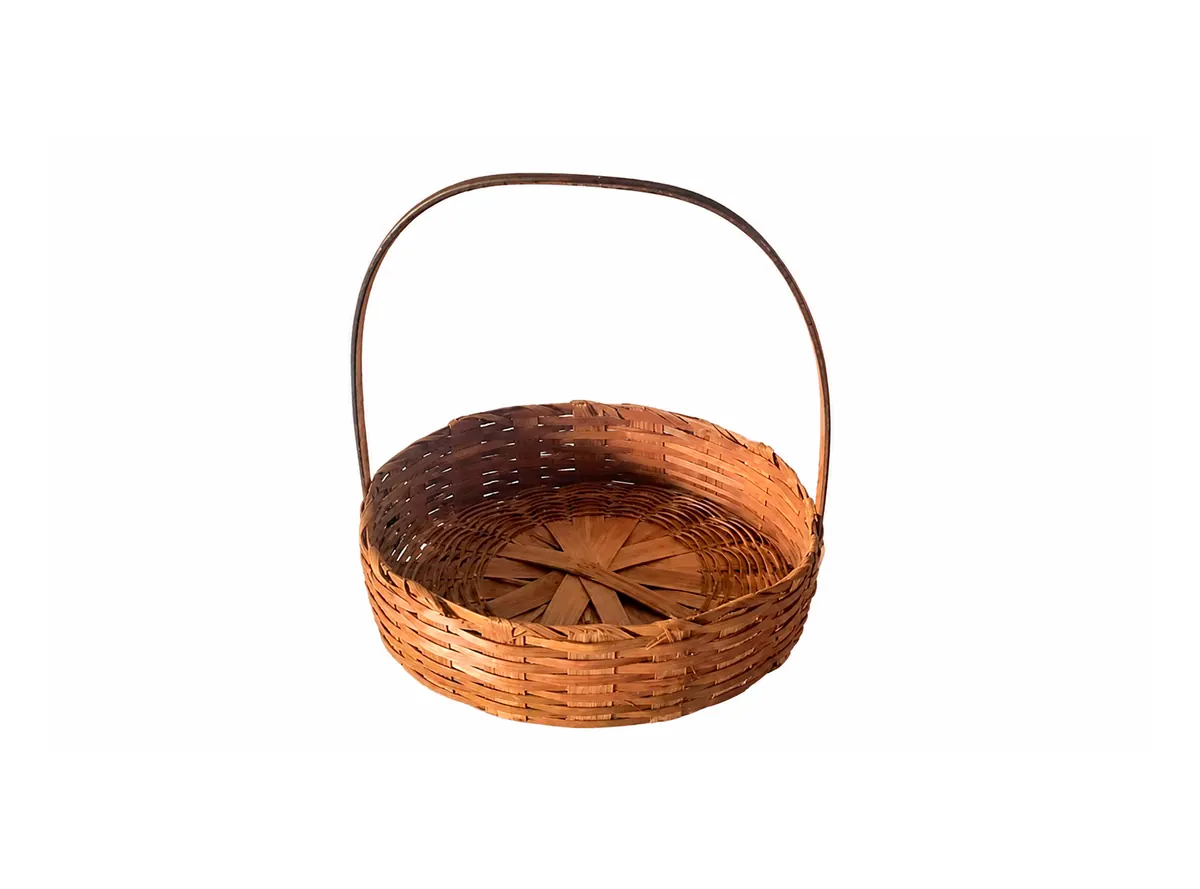 Cesta Fraldeira de Bambu