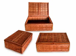 Porta Vinho de Bambu