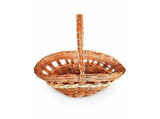 Cesta Floral com Corda Bambu