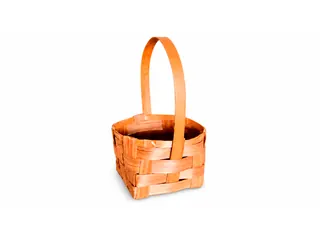 Cesta Arranjo Quadrado de Bambu