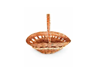 Cesta Floral com Corda Bambu