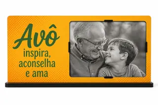 Porta-Retrato para Avós
