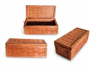 Porta Vinho de Bambu