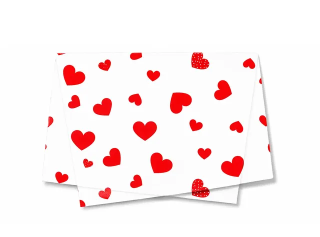 Papel de Seda Decorada 50x70cm c/50 Folhas