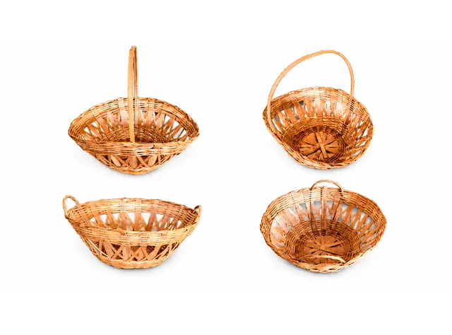Cesta Crivo de Bambu