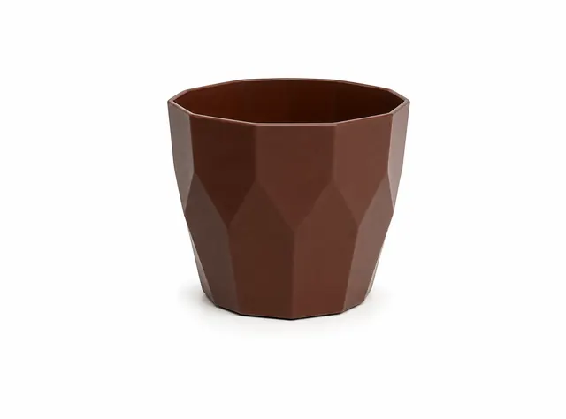 Cachepot Facetada