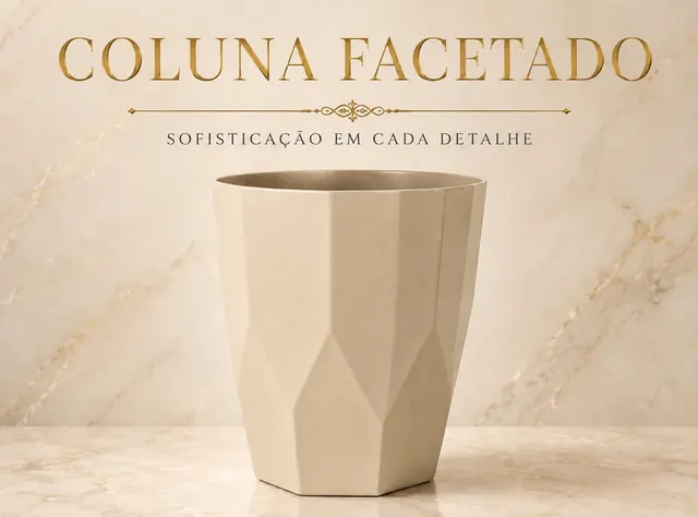 Coluna Facetada
